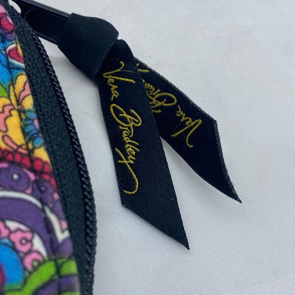 Vera Bradley Symphony in Hue Wallet Wristlet ID Window Zip Pocket 5.5" x 3.5" - Picture 2 of 7